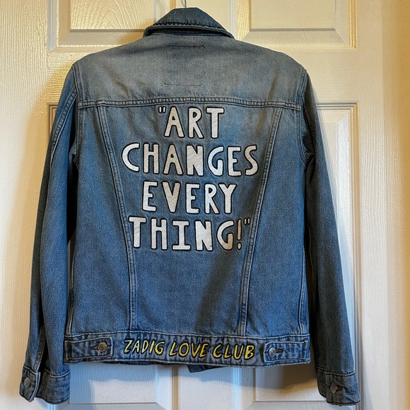 Zadig & Voltaire Jackets & Blazers - Zadig & Voltaire women’s denim jacket size XS